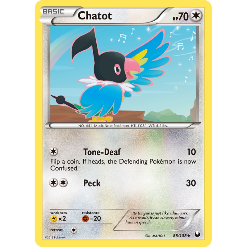 Chatot (85/108) [Black & White: Dark Explorers]