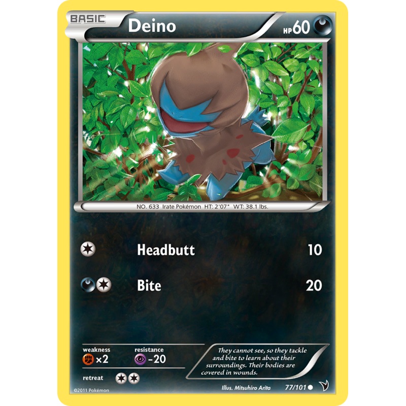 Deino (77/101) [Black & White: Noble Victories]