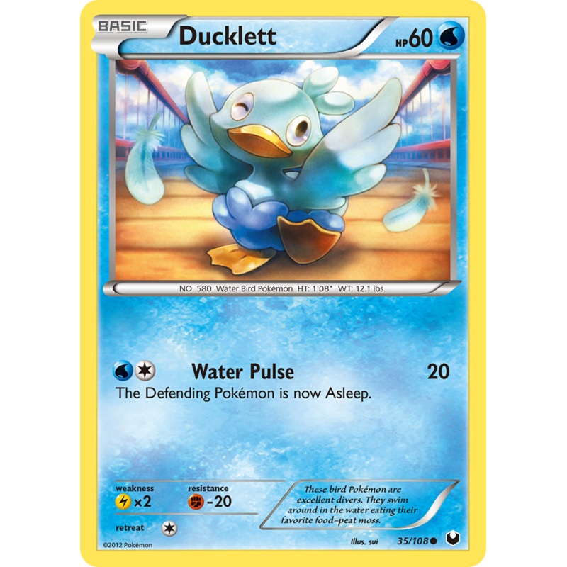 Ducklett (35/108) [Black & White: Dark Explorers]
