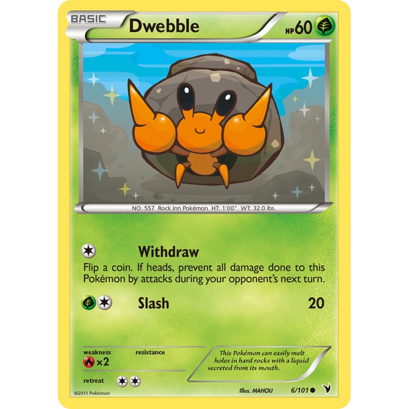 Dwebble (6/101) [Black & White: Noble Victories]