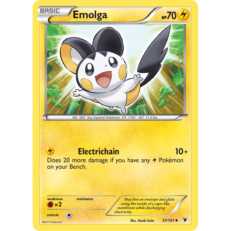 Emolga (37/101) [Black & White: Noble Victories]