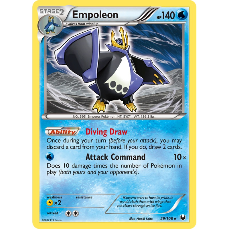 Empoleon (29/108) [Black & White: Dark Explorers]