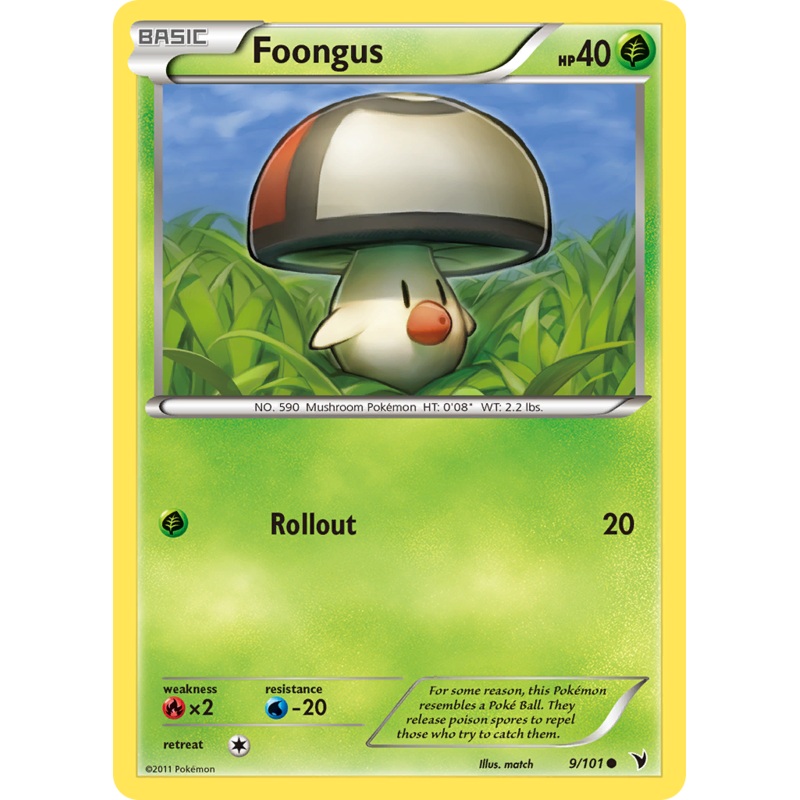 Foongus (9/101) [Black & White: Noble Victories]