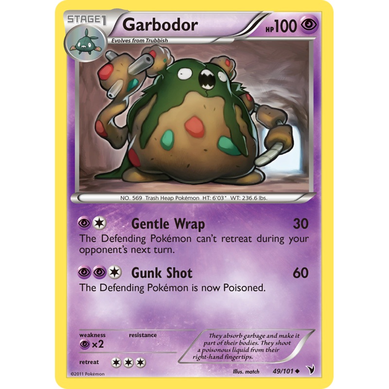 Garbodor (49/101) [Black & White: Noble Victories]