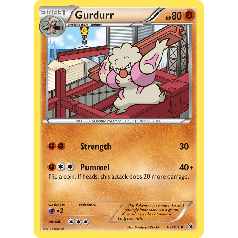 Gurdurr (63/101) [Black & White: Noble Victories]