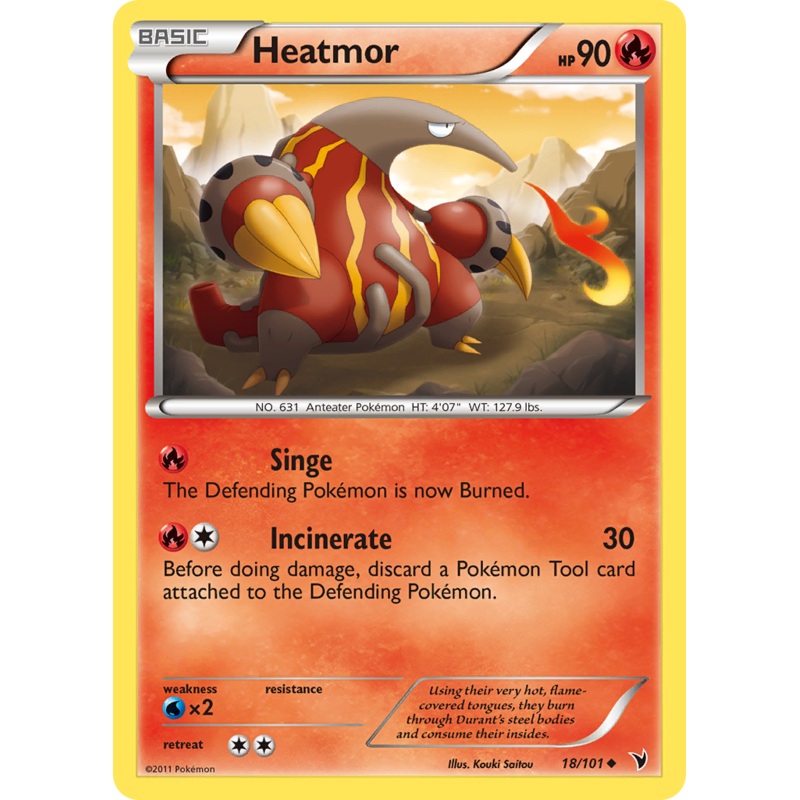 Heatmor (18/101) [Black & White: Noble Victories]