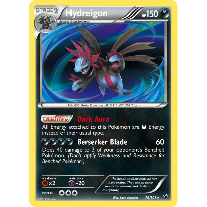 Hydreigon (79/101) [Black & White: Noble Victories]
