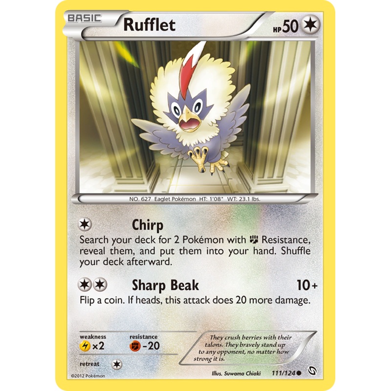 Rufflet (111/124) [Black & White: Dragons Exalted]