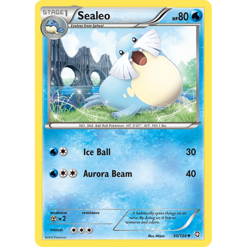 Sealeo (30/124) [Black & White: Dragons Exalted]