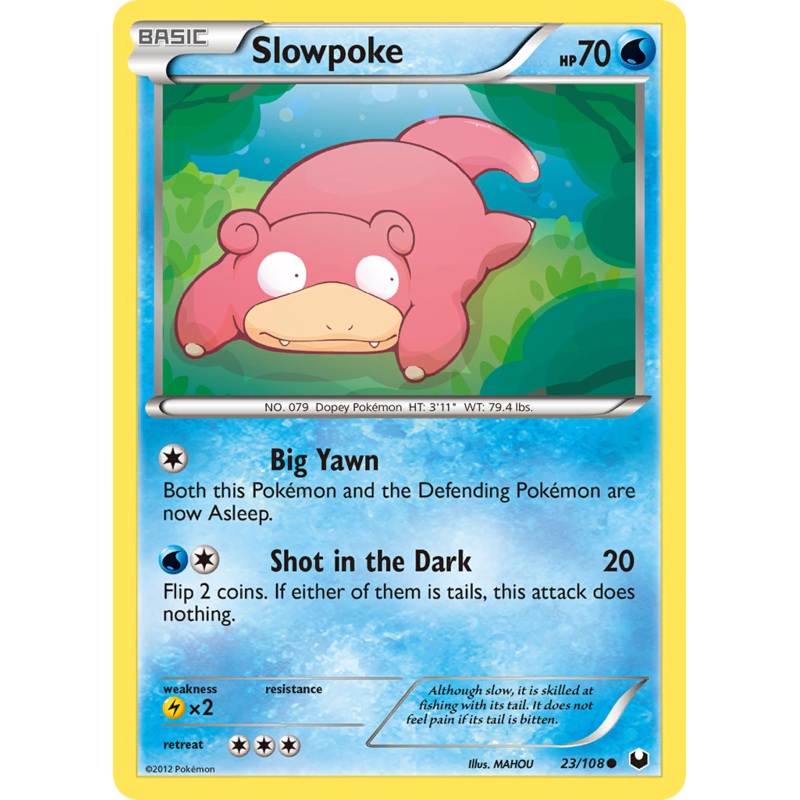 Slowpoke (23/108) [Black & White: Dark Explorers]