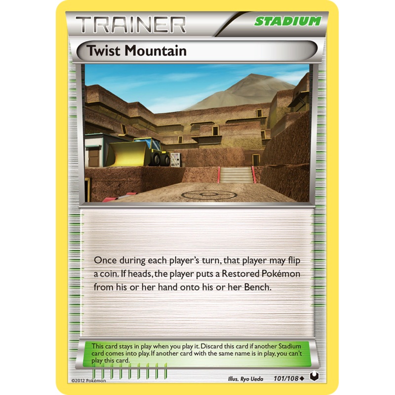 Twist Mountain (101/108) [Black & White: Dark Explorers]
