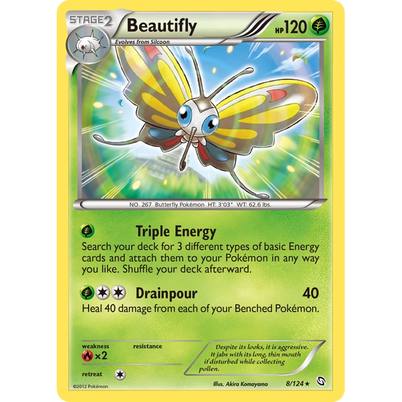 Beautifly (8/124) [Black & White: Dragons Exalted]