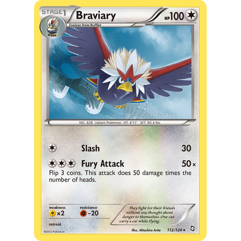 Braviary (112/124) [Black & White: Dragons Exalted]