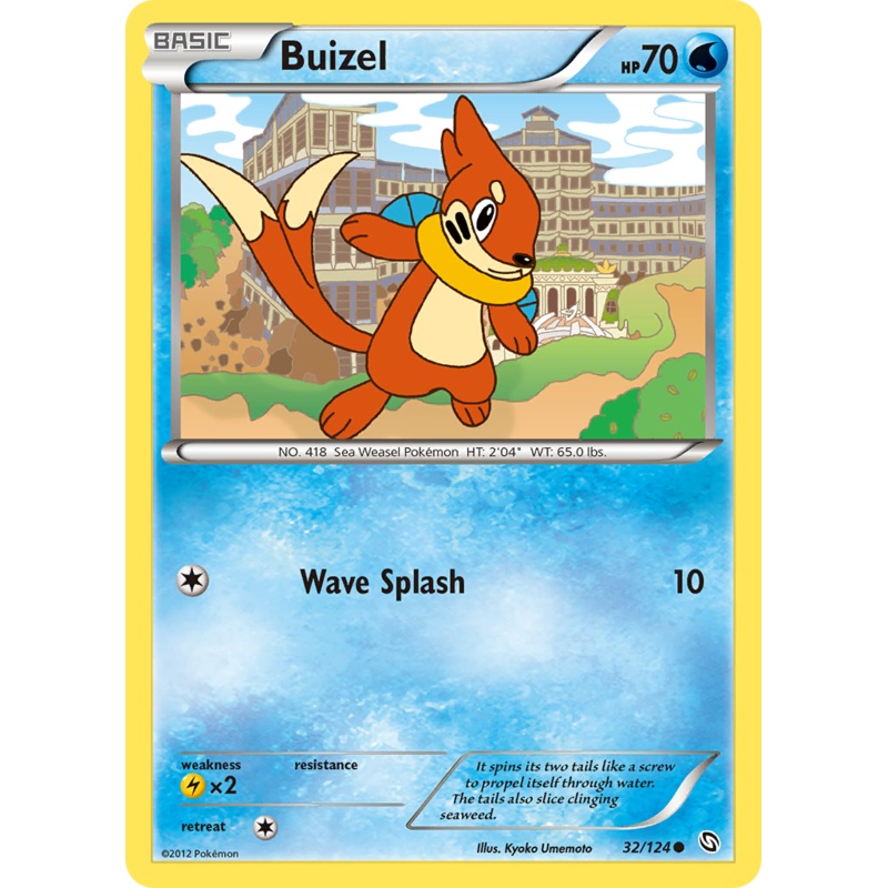 Buizel (32/124) [Black & White: Dragons Exalted]