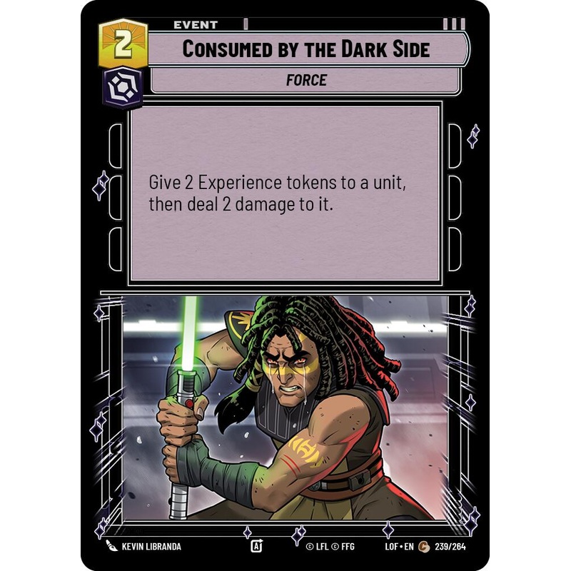 Consumed by the Dark Side (239/264) (239/264) [Legends of the Force]