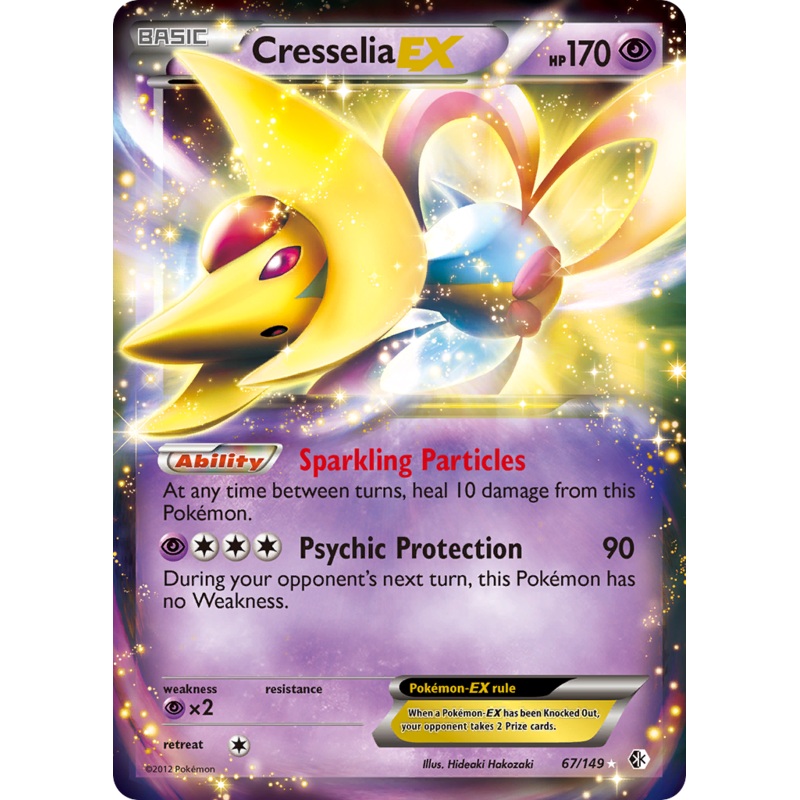 Cresselia EX (67/149) [Black & White: Boundaries Crossed]