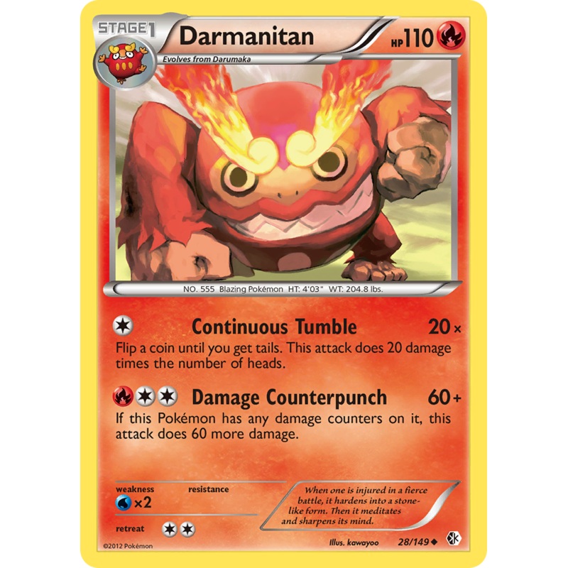 Darmanitan (28/149) [Black & White: Boundaries Crossed]