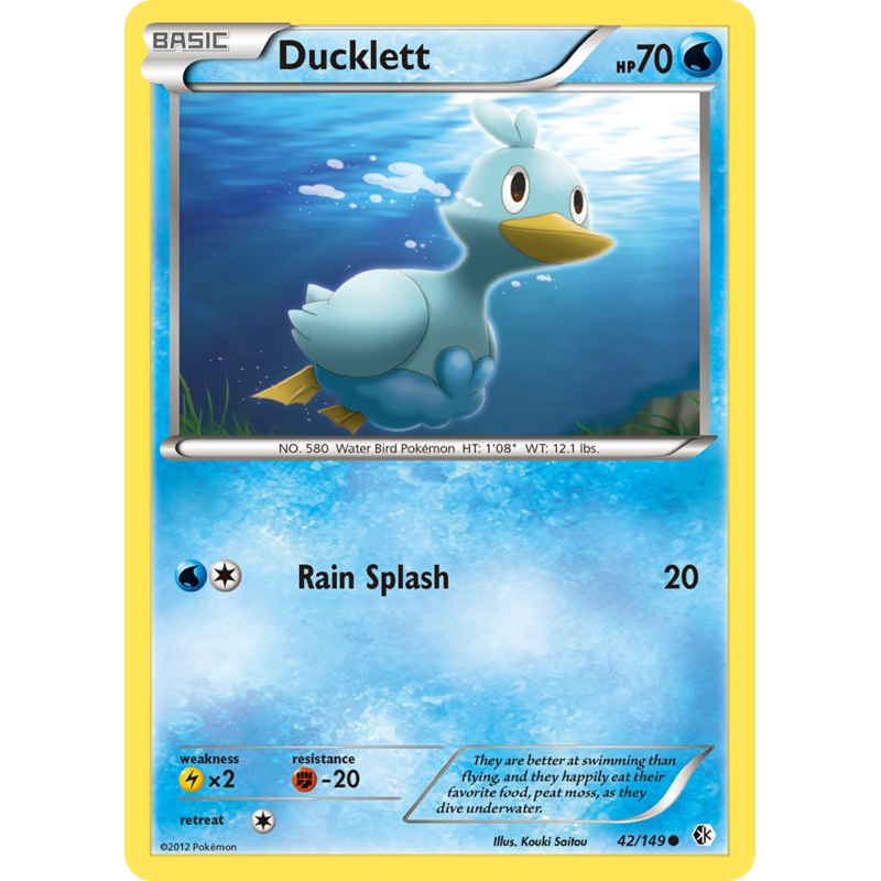 Ducklett (42/149) [Black & White: Boundaries Crossed]