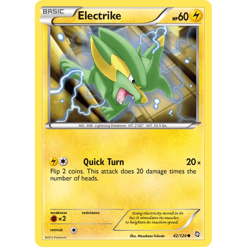 Electrike (42/124) [Black & White: Dragons Exalted]