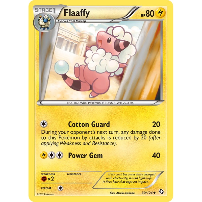 Flaaffy (39/124) [Black & White: Dragons Exalted]