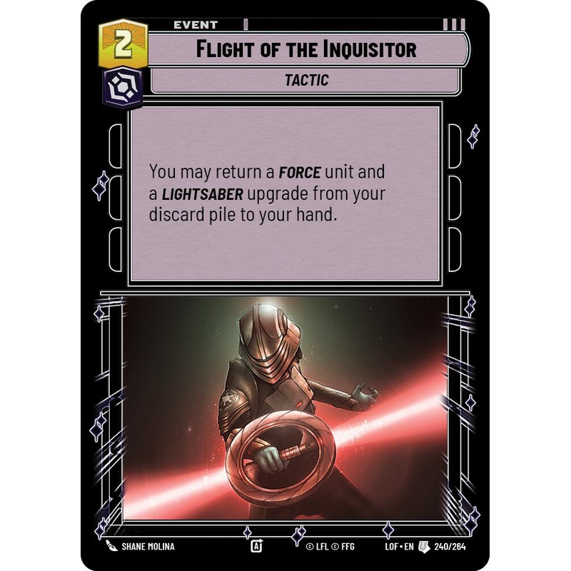 Flight of the Inquisitor (240/264) (240/264) [Legends of the Force]