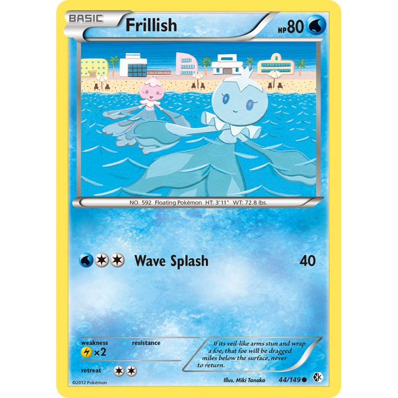 Frillish (44/149) [Black & White: Boundaries Crossed]