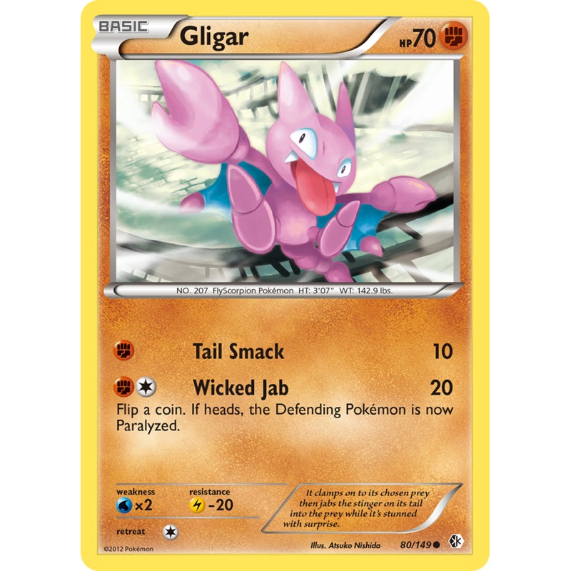 Gligar (80/149) [Black & White: Boundaries Crossed]