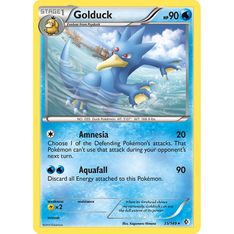 Golduck (35/149) [Black & White: Boundaries Crossed]