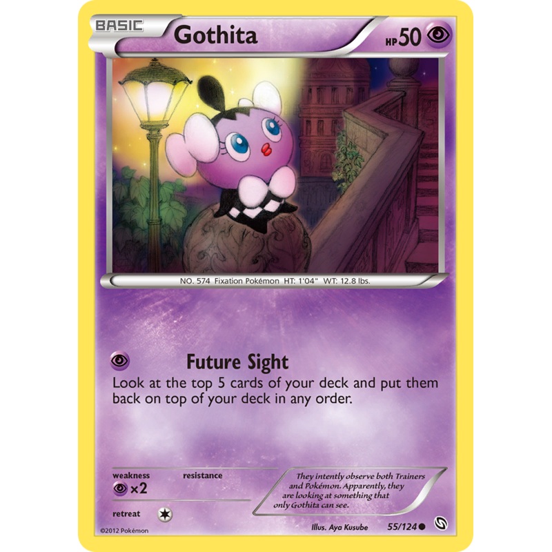 Gothita (55/124) [Black & White: Dragons Exalted]