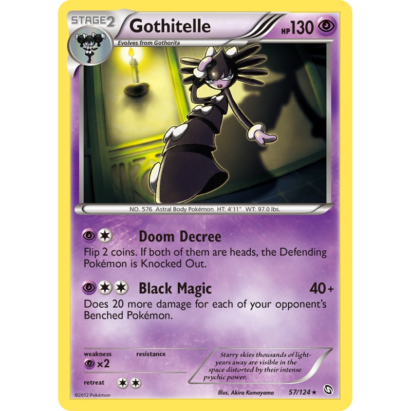 Gothitelle (57/124) [Black & White: Dragons Exalted]