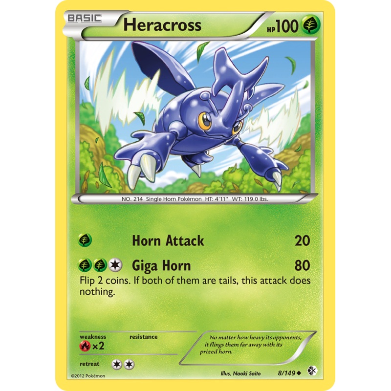 Heracross (8/149) [Black & White: Boundaries Crossed]