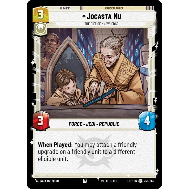Jocasta Nu - The Gift of Knowledge (248/264) (248/264) [Legends of the Force]