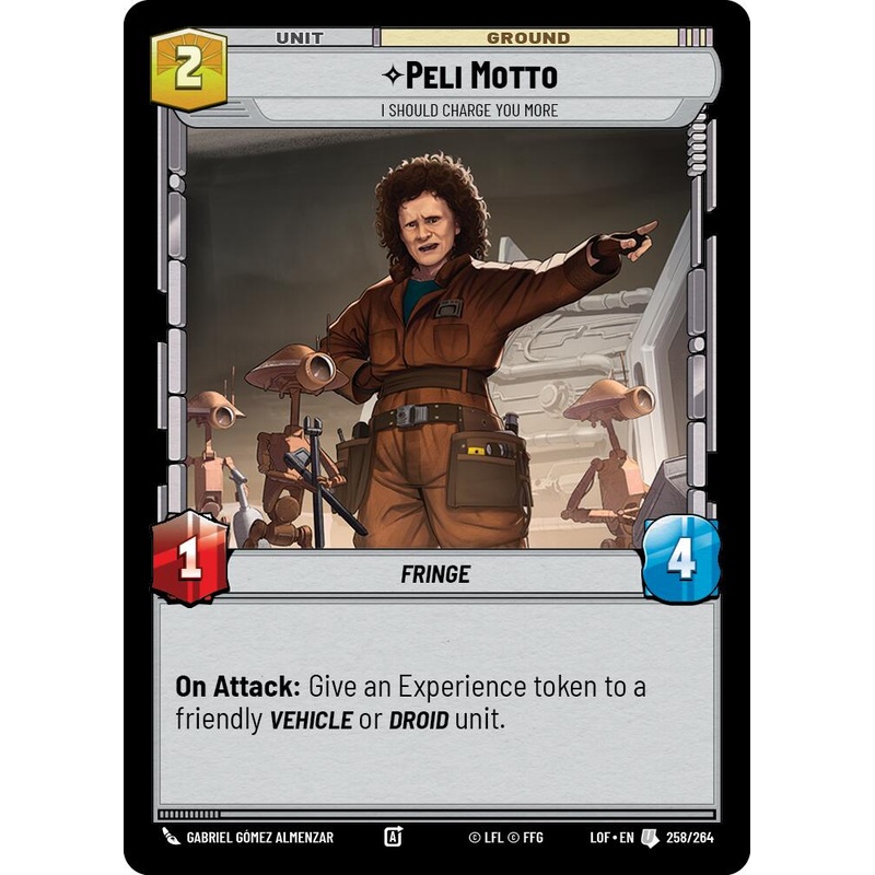 Peli Motto - I Should Charge You More (258/264) (258/264) [Legends of the Force]