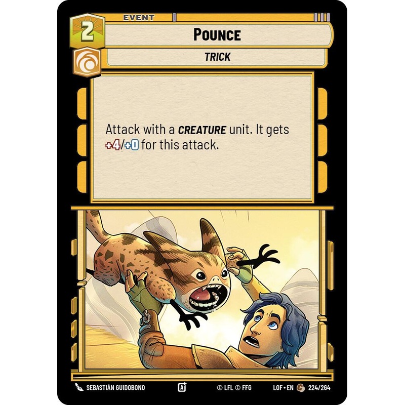 Pounce (224/264) (224/264) [Legends of the Force]