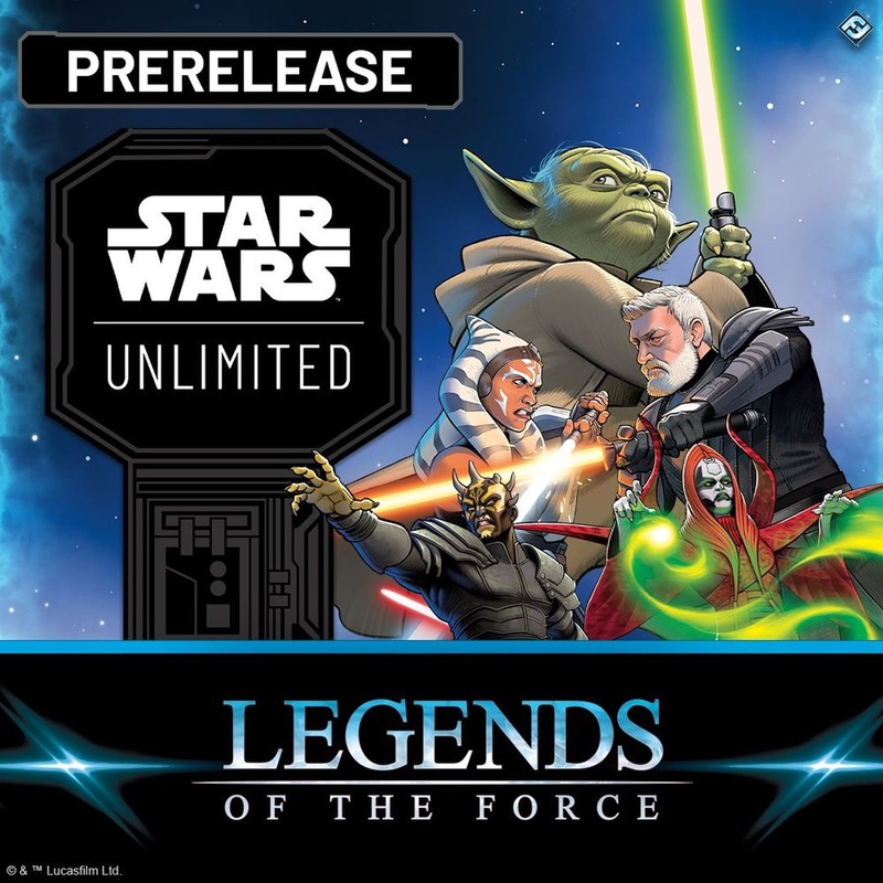 Star wars: Unlimited - Legends of The Force Pre-Release 7/5/25 Ticket - Sat, Jul 05 2025