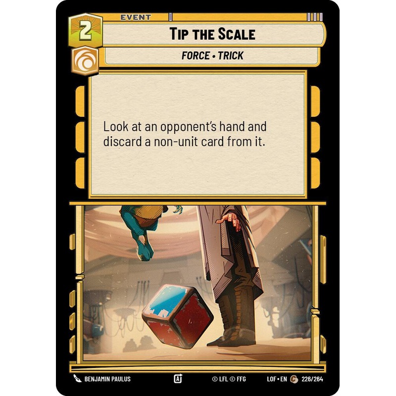 Tip the Scale (226/264) (226/264) [Legends of the Force]