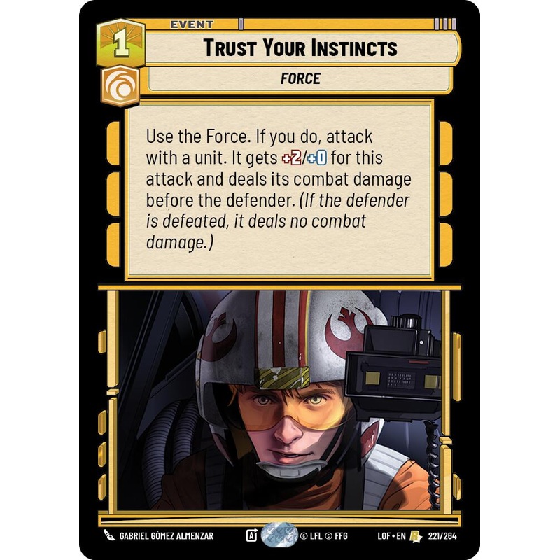 Trust Your Instincts (221/264) (221/264) [Legends of the Force]