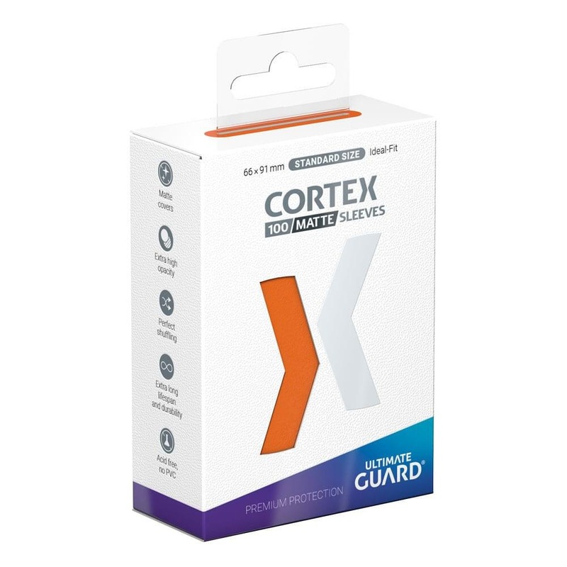 Ultimate Guard Cortex Matte Sleeves - Orange