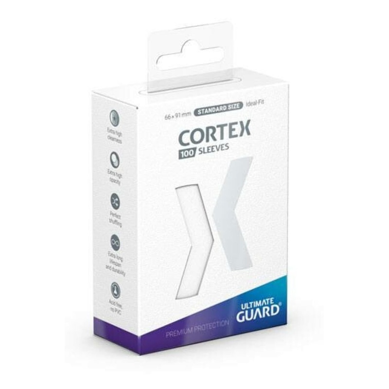 Ultimate Guard Cortex Matte Sleeves - White