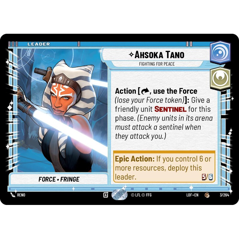 Ahsoka Tano - Fighting For Peace (003/264) (003/264) [Legends of the Force]