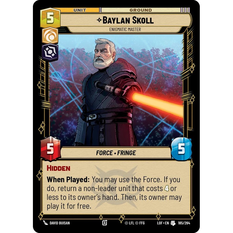 Baylan Skoll - Enigmatic Master (185/264) (185/264) [Legends of the Force]