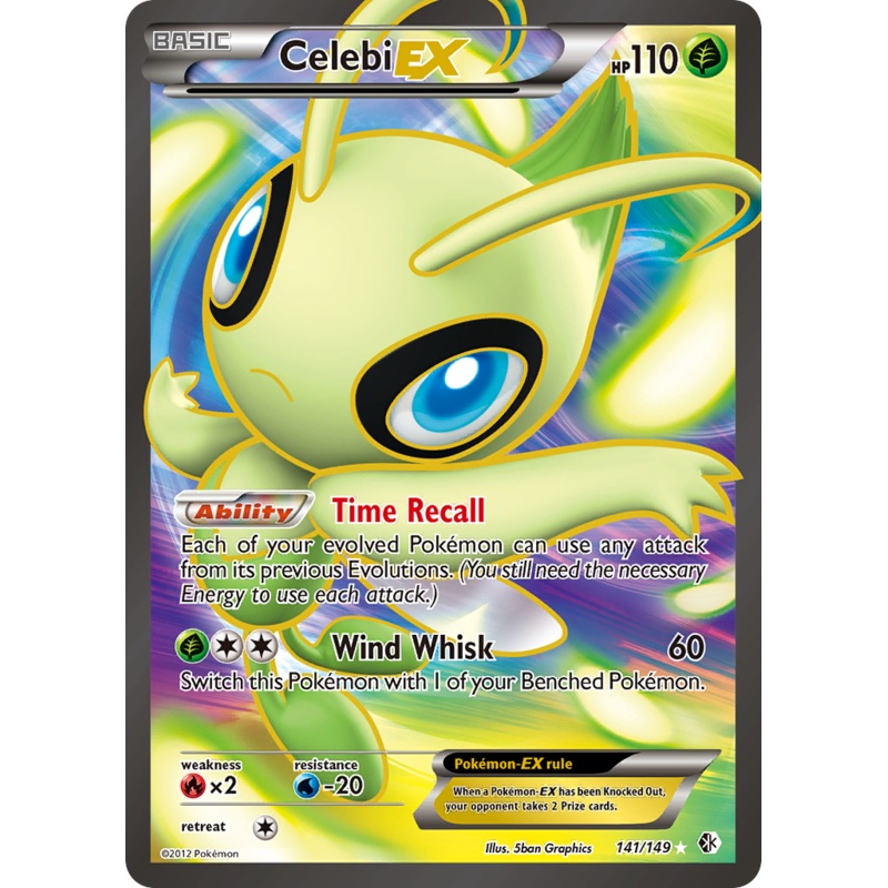 Celebi EX (141/149) [Black & White: Boundaries Crossed]
