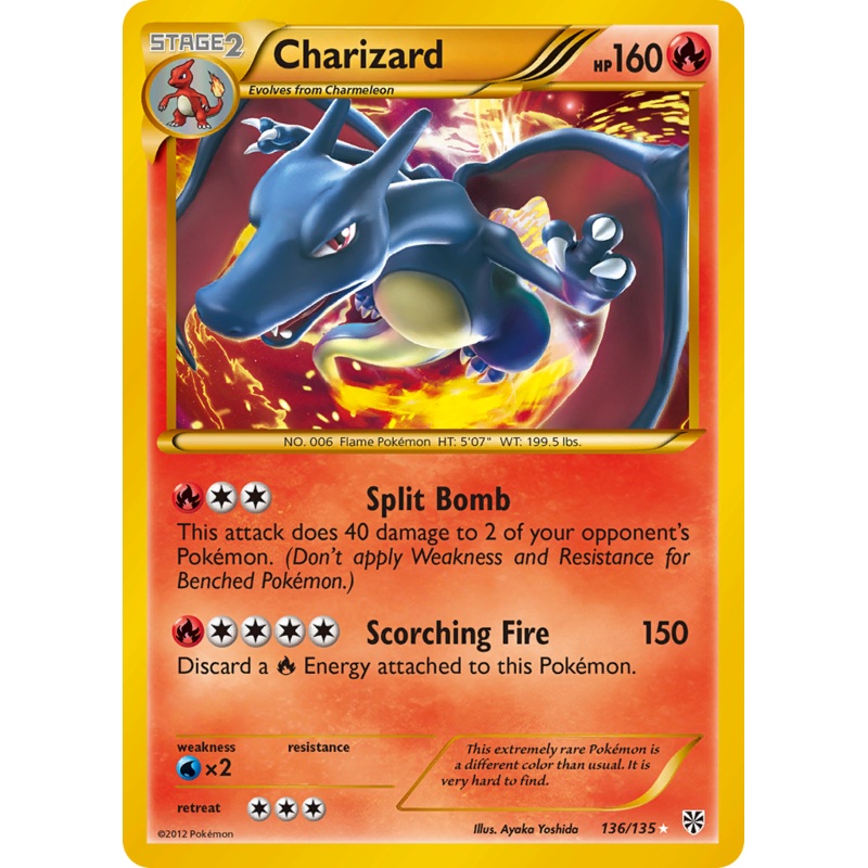 Charizard (136/135) [Black & White: Plasma Storm]