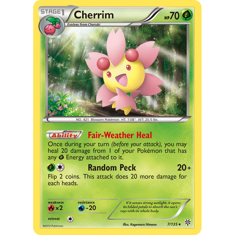 Cherrim (7/135) [Black & White: Plasma Storm]