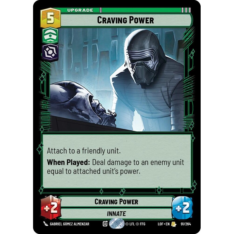 Craving Power (91/264) (91/264) [Legends of the Force]