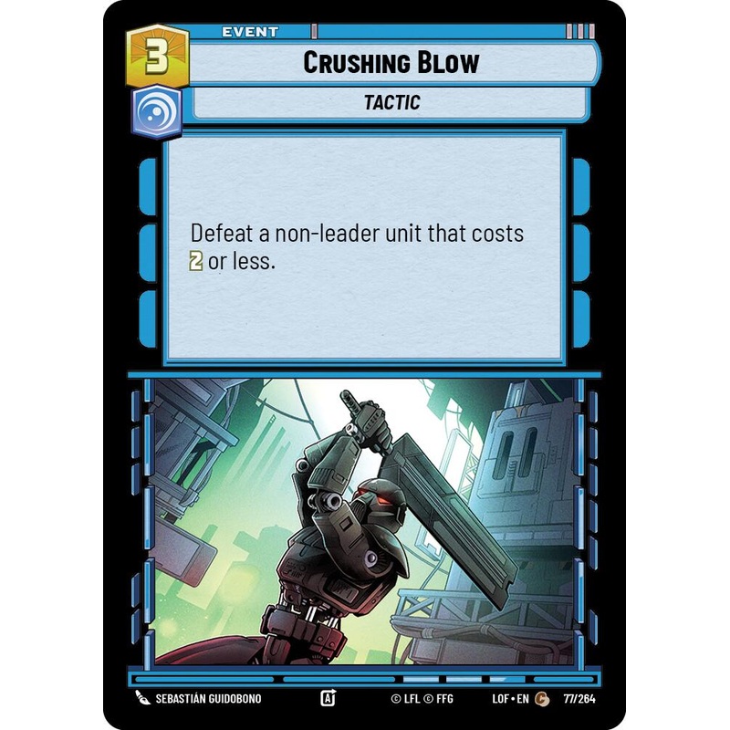 Crushing Blow (77/264) (77/264) [Legends of the Force]