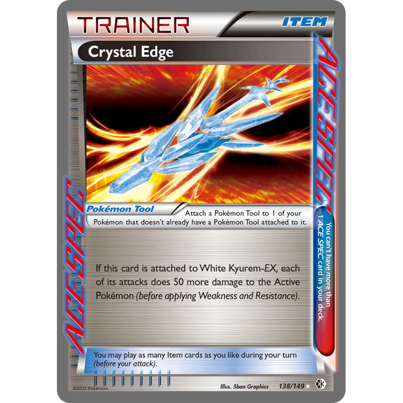 Crystal Edge (138/149) [Black & White: Boundaries Crossed]