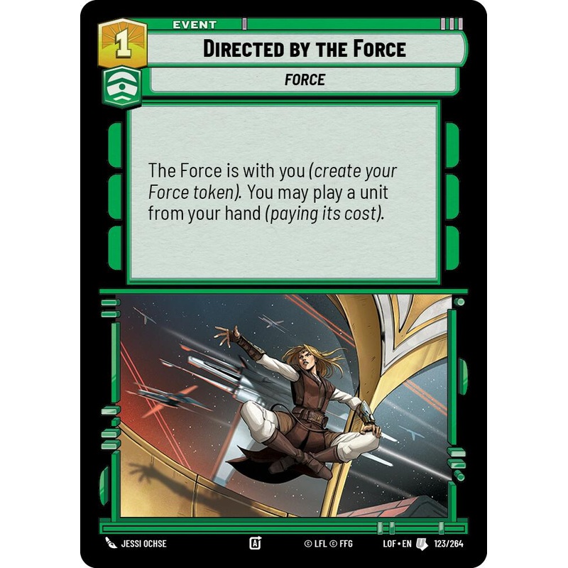 Directed by the Force (123/264) (123/264) [Legends of the Force]