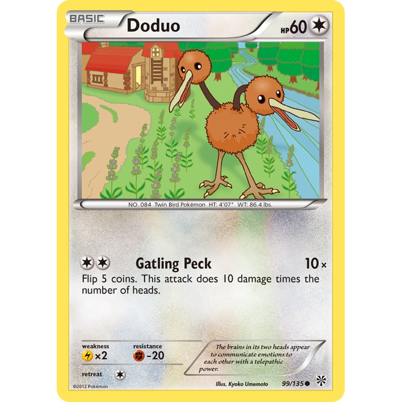 Doduo (99/135) [Black & White: Plasma Storm]