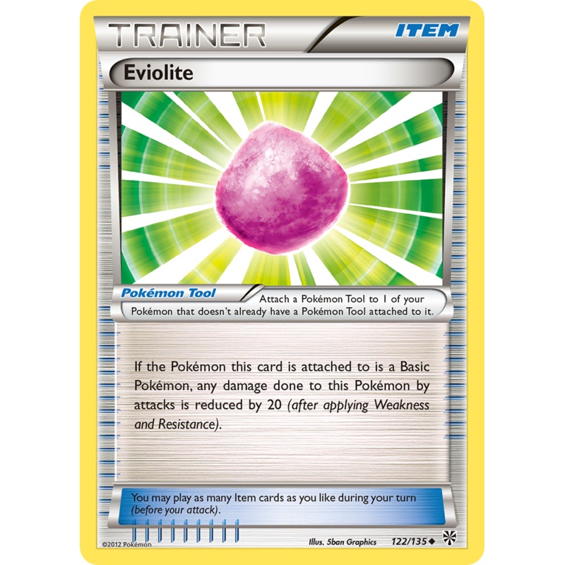Eviolite (122/135) [Black & White: Plasma Storm]